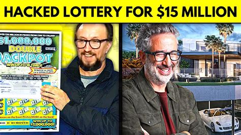 man who beat the lottery.